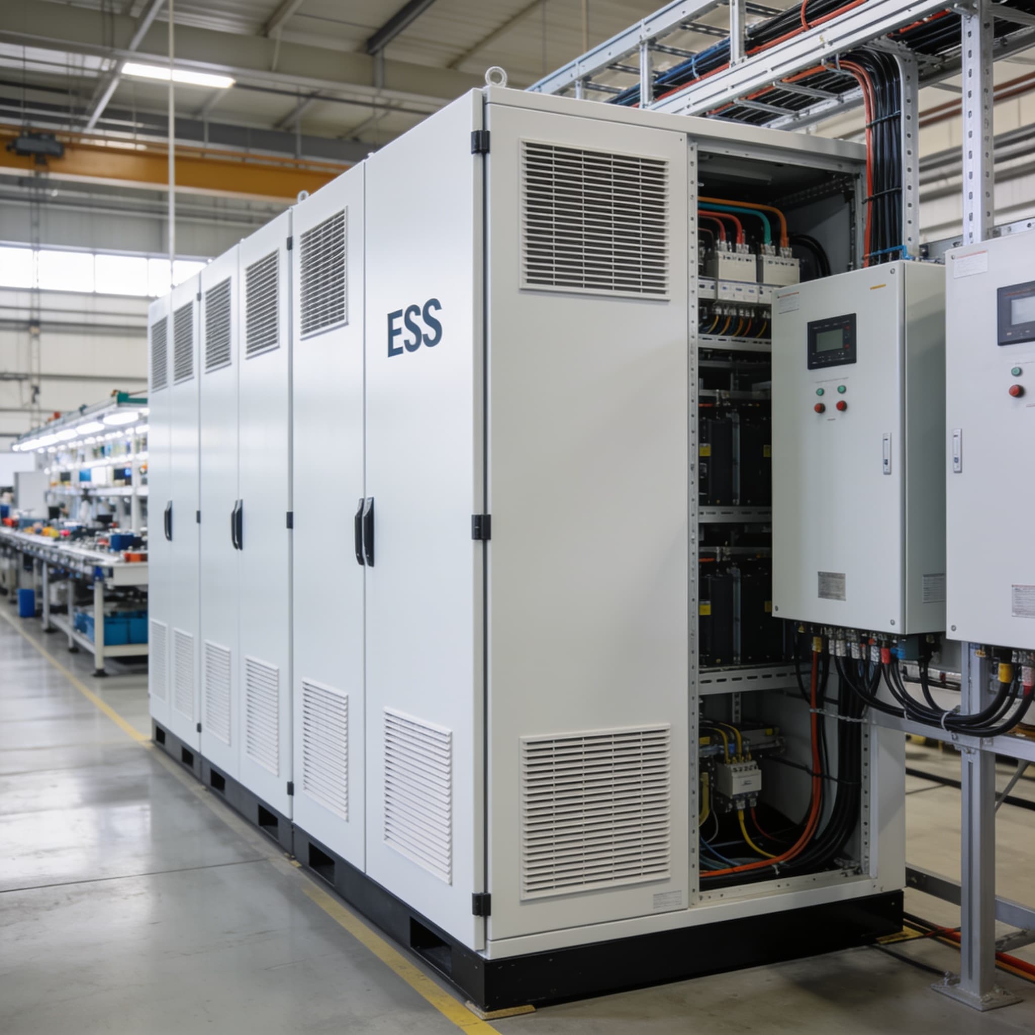 سیستم ذخیرهسازی انرژی ESS؛ جایگزین مدرن دیزل ژنراتور در کارخانهها